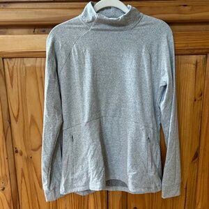 Kyodan Pullover Women's Gray Athletic Casual Outdoor Zip Pockets Size M